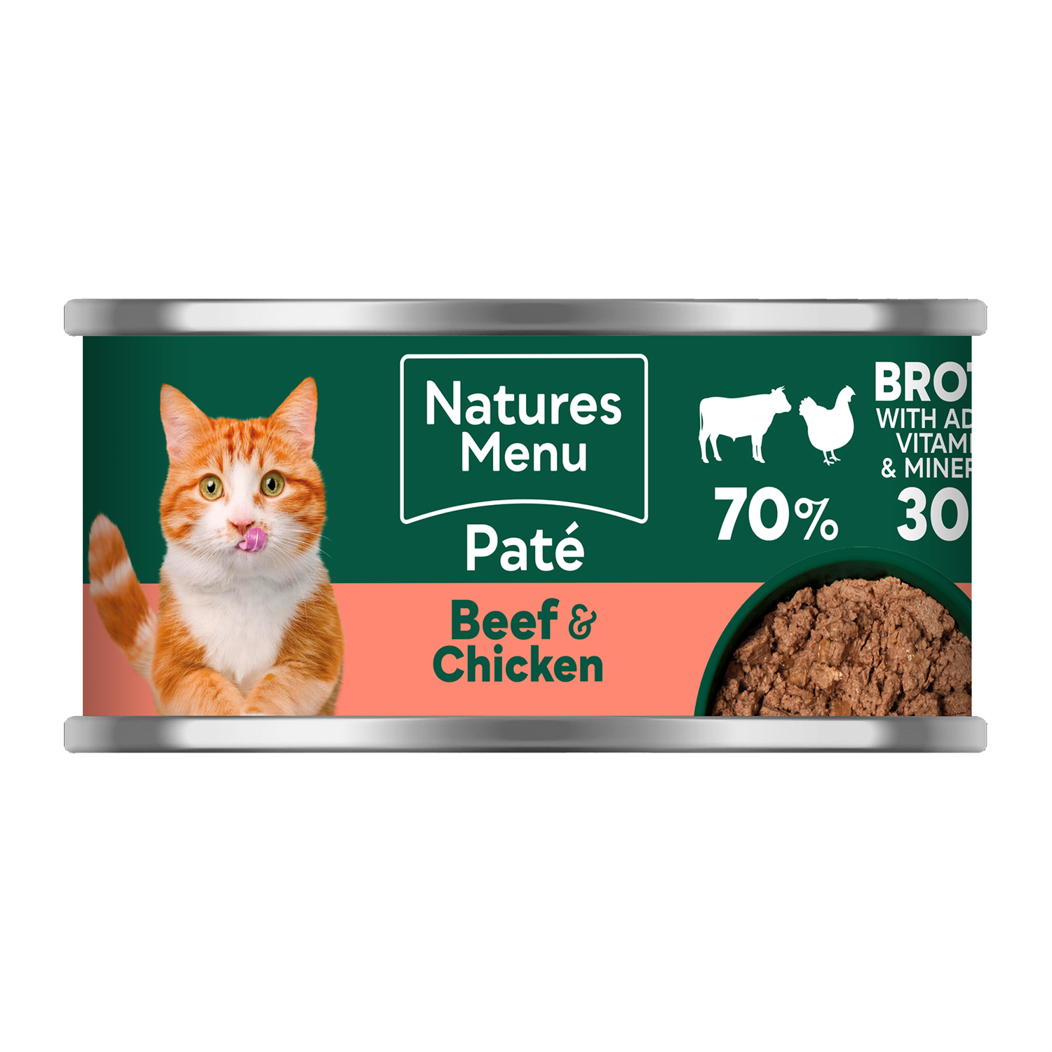 Natures Menu Cat Can Beef &amp; Chicken 85g