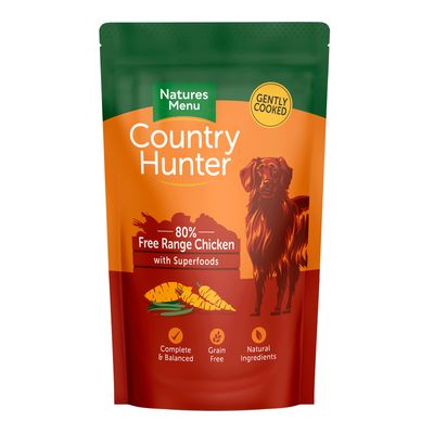 Country Hunter Dog Free Range Chicken Pouch 150g