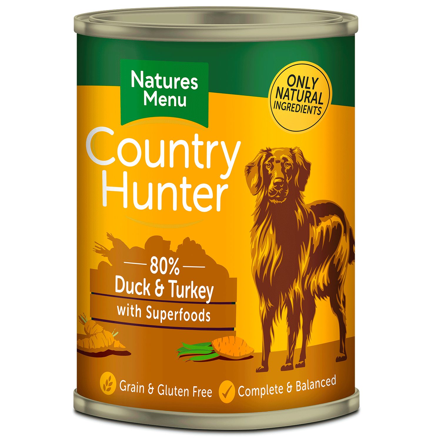 Country Hunter Duck &amp; Turkey with Superfoods 400g