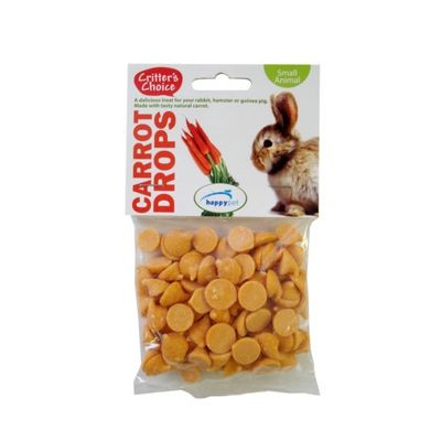 Critters choice carrot drops 75g
