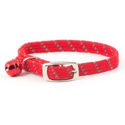 Ancol Collar Cat Reflective Red, 20-30cm