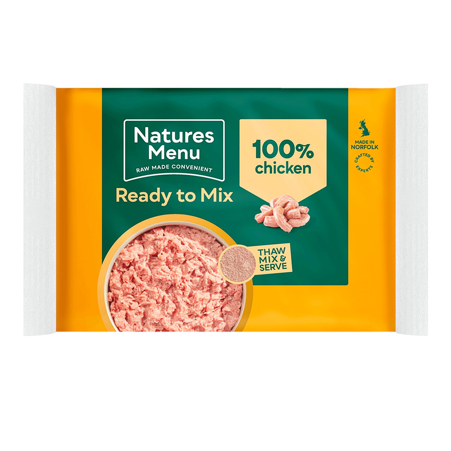 Natures Menu Block - 100% Chicken 400g