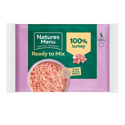 Natures Menu Block - 100% Turkey 400g