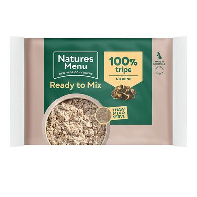 Natures Menu Block - 100% Tripe 400g