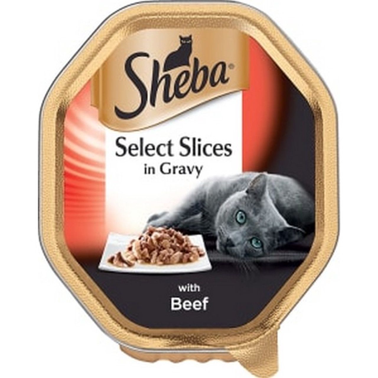 Sheba Select Slices Beef In Gravy 85g