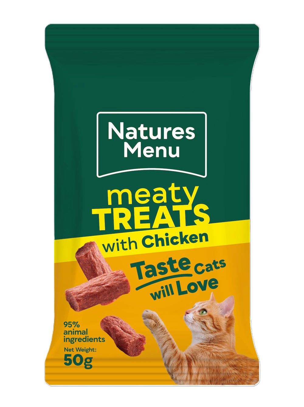 Natures Menu Cat Meaty Treats Chicken 50g