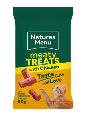Natures Menu Cat Meaty Treats Chicken 50g