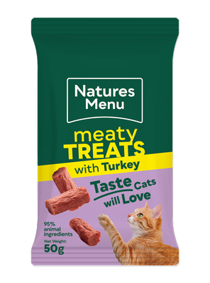 Natures Menu Cat Meaty Treats Turkey 50g