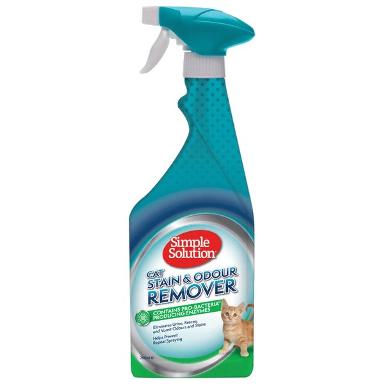 Simple Solution Stain &amp; Odour Eliminator For Cats 750ml