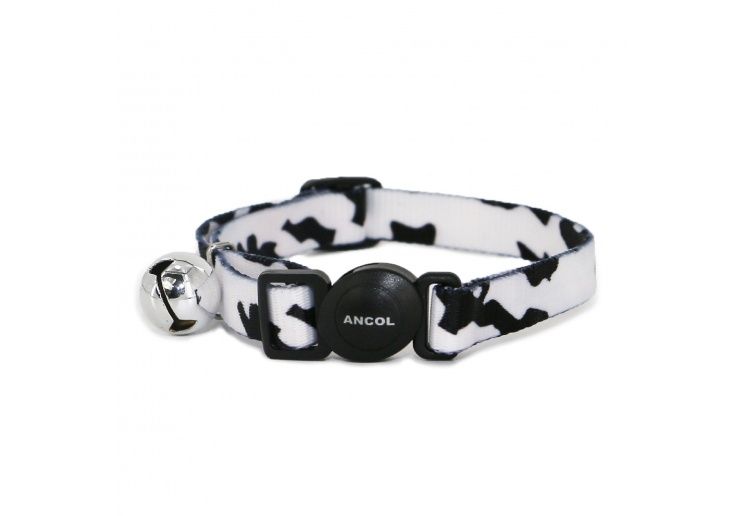 Ancol Cat Collar Camouflage Black/White