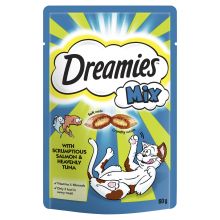 Dreamies Mix Salmon &amp; Tuna 60g