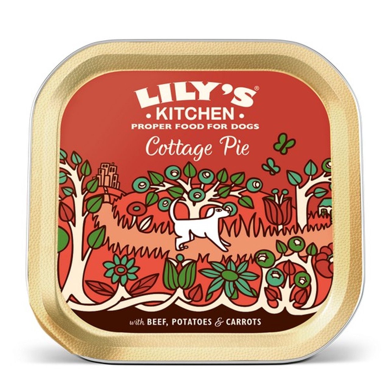 Lily&#39;s Kitchen Cottage Pie For Dogs 150g