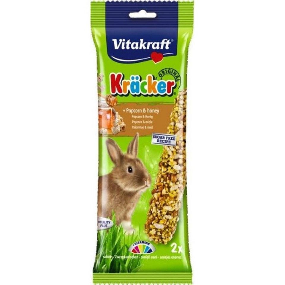 Vitakraft Kracker Popcorn Honey Rabbit 2pk