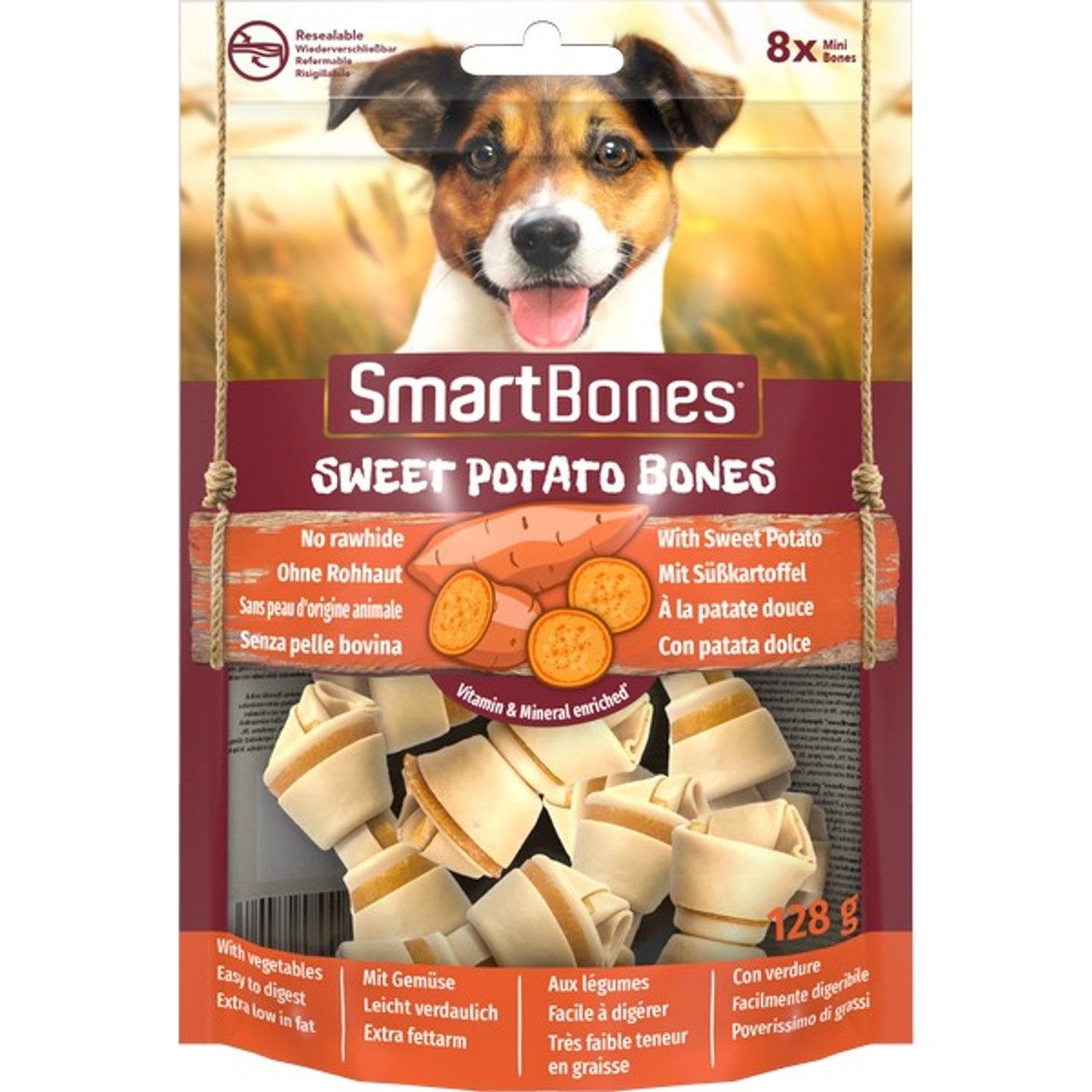 SmartBones Sweet Potato Mini 8 Pack