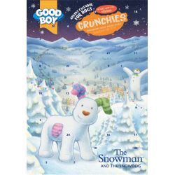X Good Boy Snowman Advent Calendar 72g