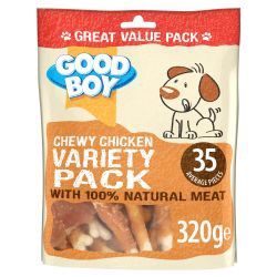 X Good Boy Pawsley Chicken Variety Pack 320g