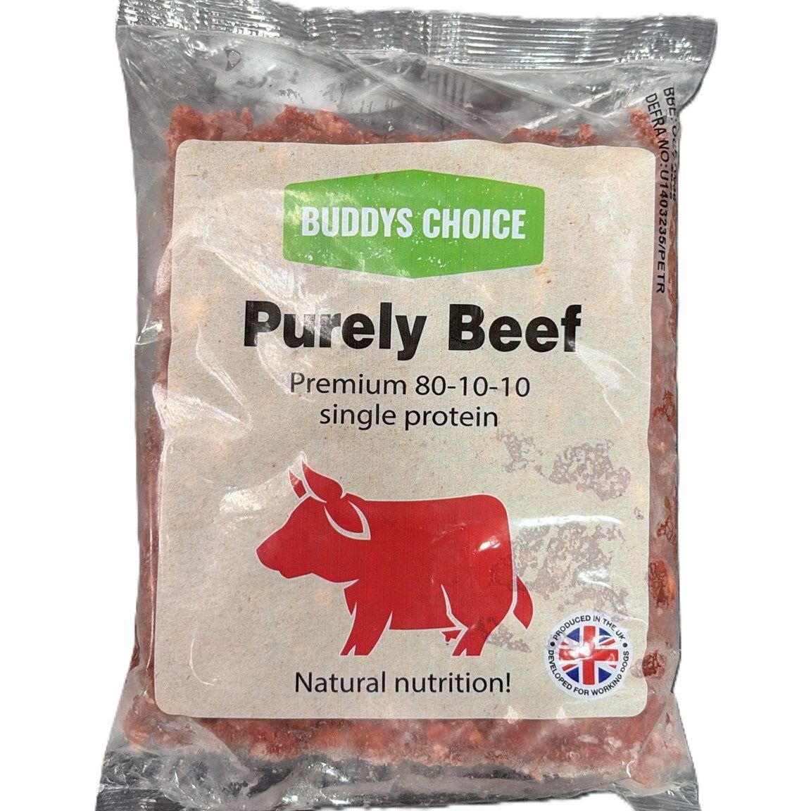 Buddys Choice Purely Beef 80/10/10 454g