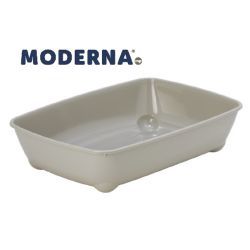 Moderna Cat Litter Tray Warm Grey 42cm