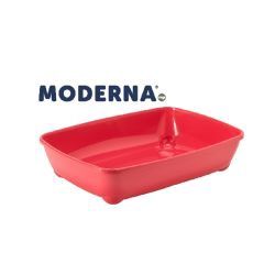Moderna Cat Litter Tray Spicy Coral 42cm