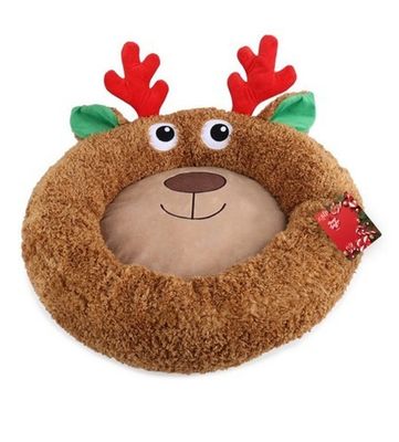 All for Paws Merry Comfortable Bed Reindeer