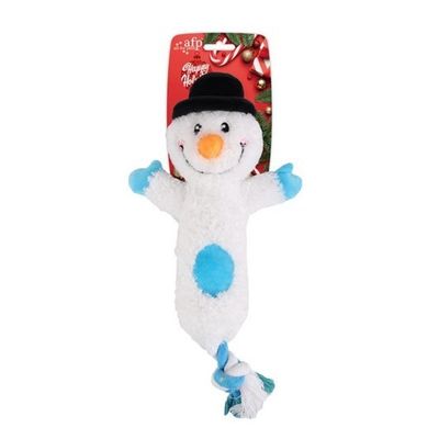 All for Paws Merry Tug and Fetch Snowman