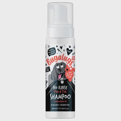 Bugalugs Flea &amp; Tick No Rinse Shampoo 200ML