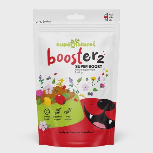 SuperNature Boosterz Super Boost Natural Supplement for Dogs 125g