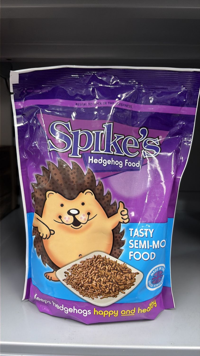Spikes Tasty Semi Moist Hedgehog Food 550g