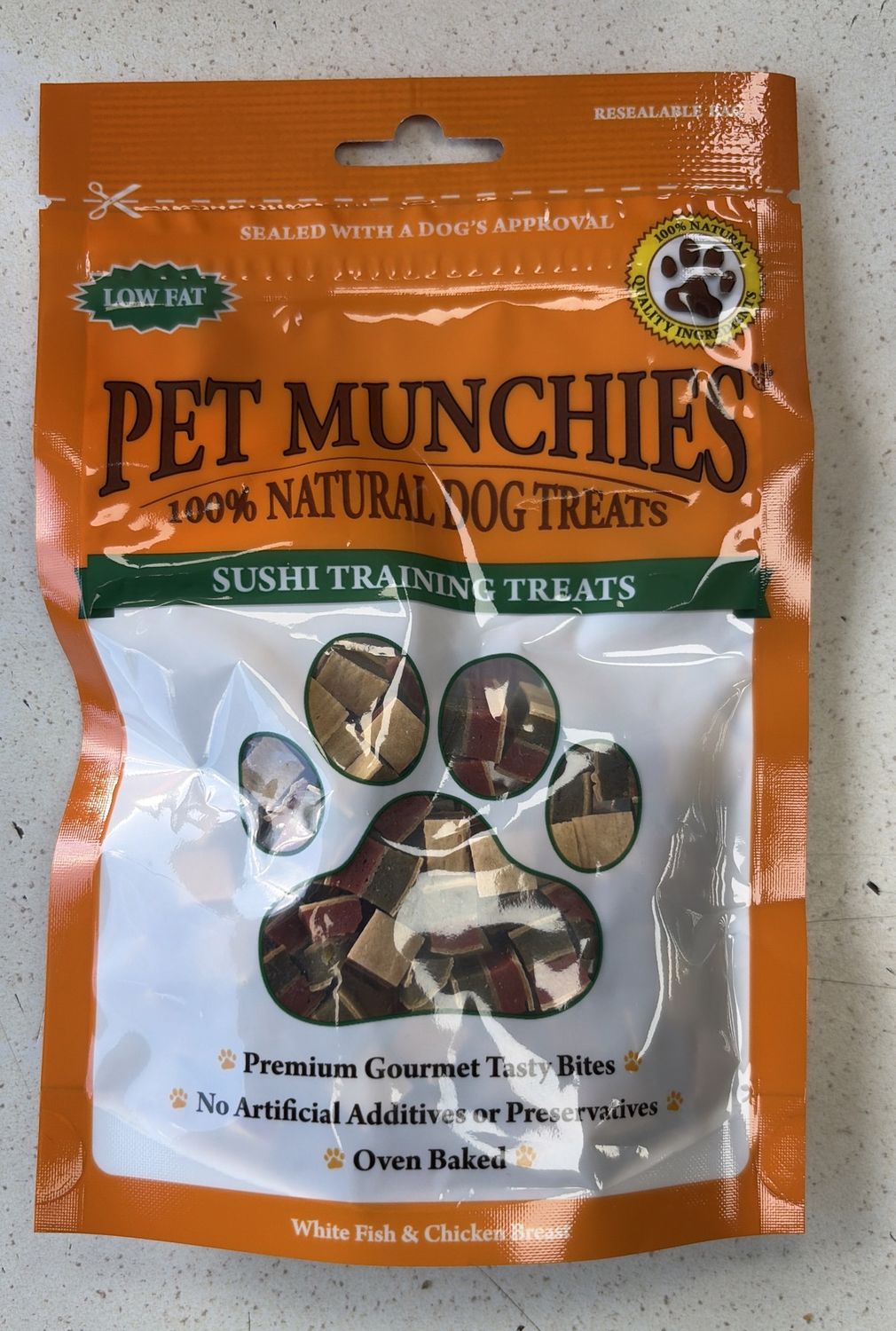 Pet Munchies Dog TrainingTreats Sushi 50g