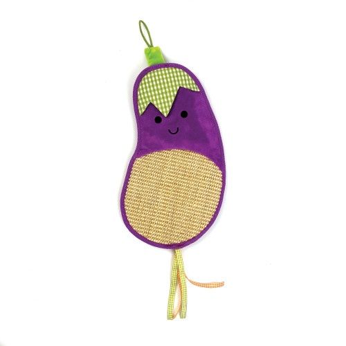 Tabby Patch Aubergine Door Hanger Cat Scratcher Tabby Patch Aubergine Door Hanger Cat Scratcher