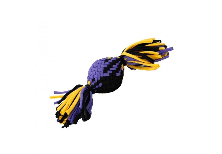 Ancol Playtime Squeak T-Shirt Rope Ball Small