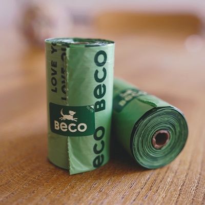 Beco Mint Scented Recycled Poop Bags x 60 Pack