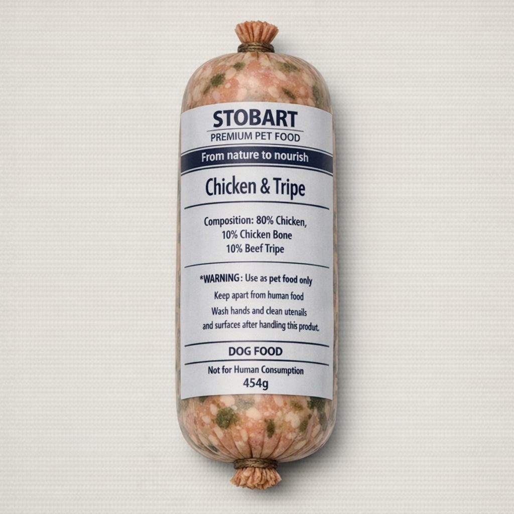Stobarts Chicken &amp; Tripe 80/10/10 454g