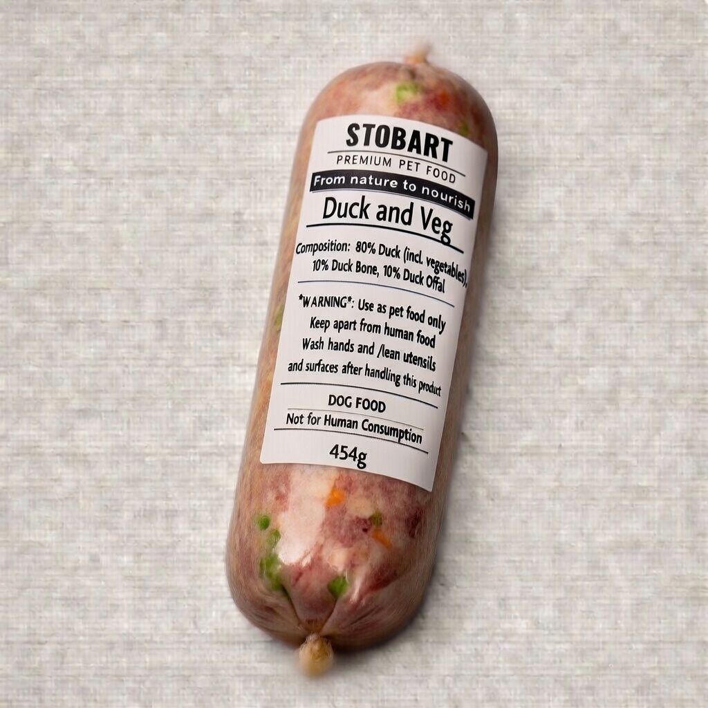 Stobarts Duck &amp; Veg 80/10/10 454g