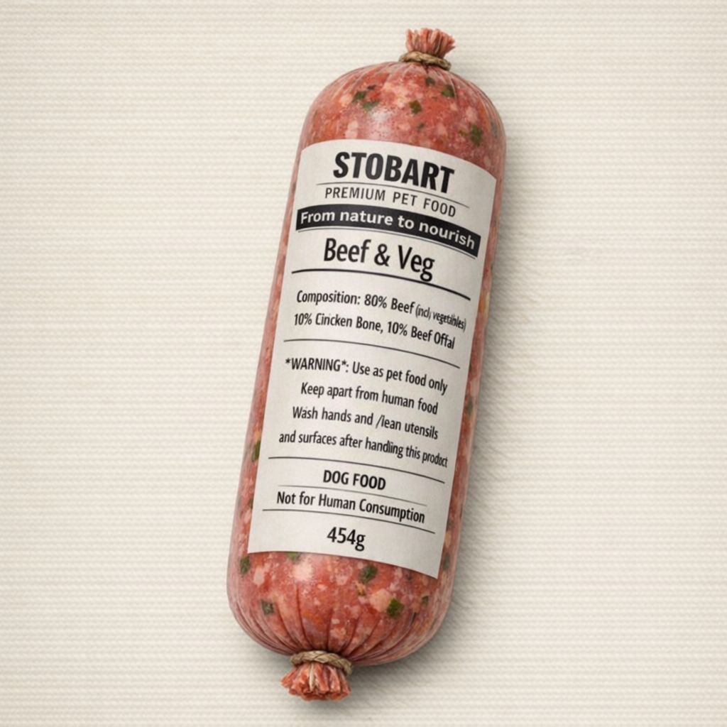 Stobarts Beef &amp; Veg 80/10/10 454g