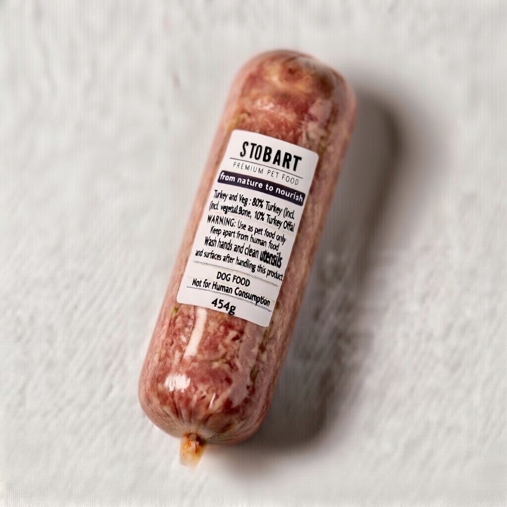 Stobarts Turkey &amp; Veg 80/10/10 454g