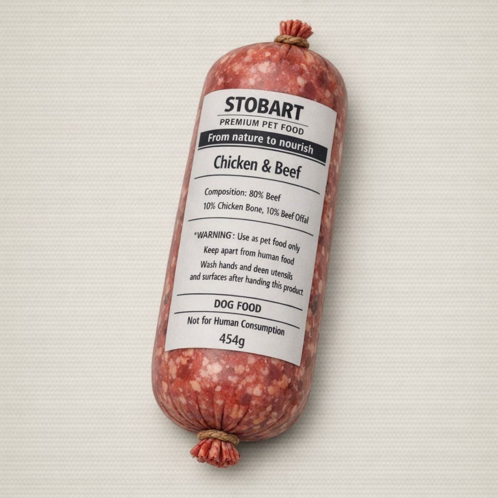 Stobarts Chicken &amp; Beef 80/10/10 454g