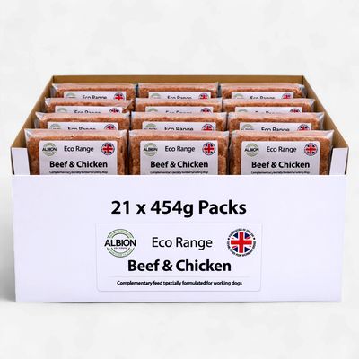 Albion Eco Beef &amp; Chicken 454g x 21