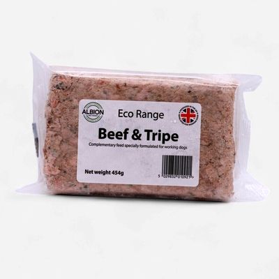 Albion Eco Beef &amp; Tripe 454g x 21