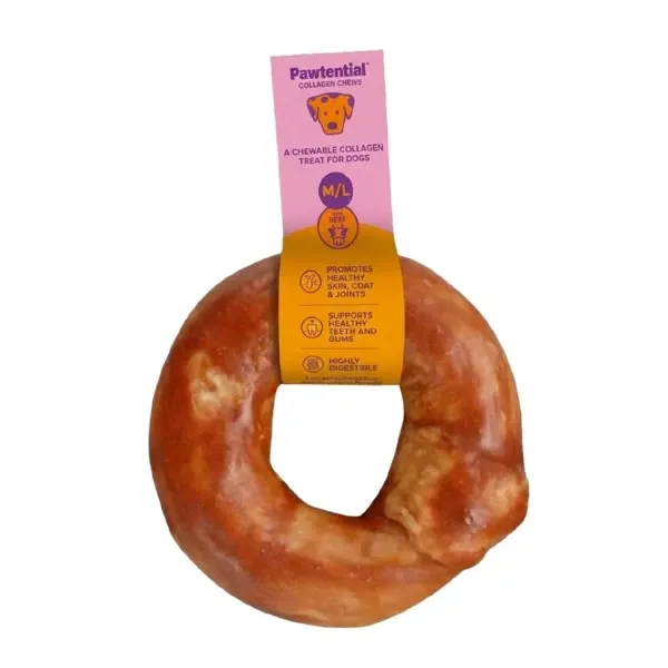 Pawtential Collagen Doughnut Beef M/L 85g