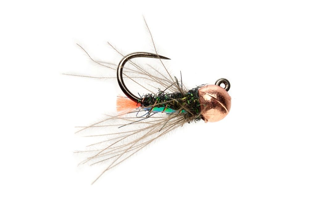 Olsen&#39;s Peacock Blowtorch Barbless, Size: 16
