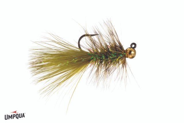 Crystal Bugger Tungsten Jigged