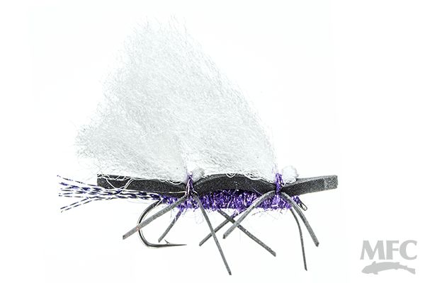 Chubby Chernobyl, Size: 8, Color: Purple/White Wing