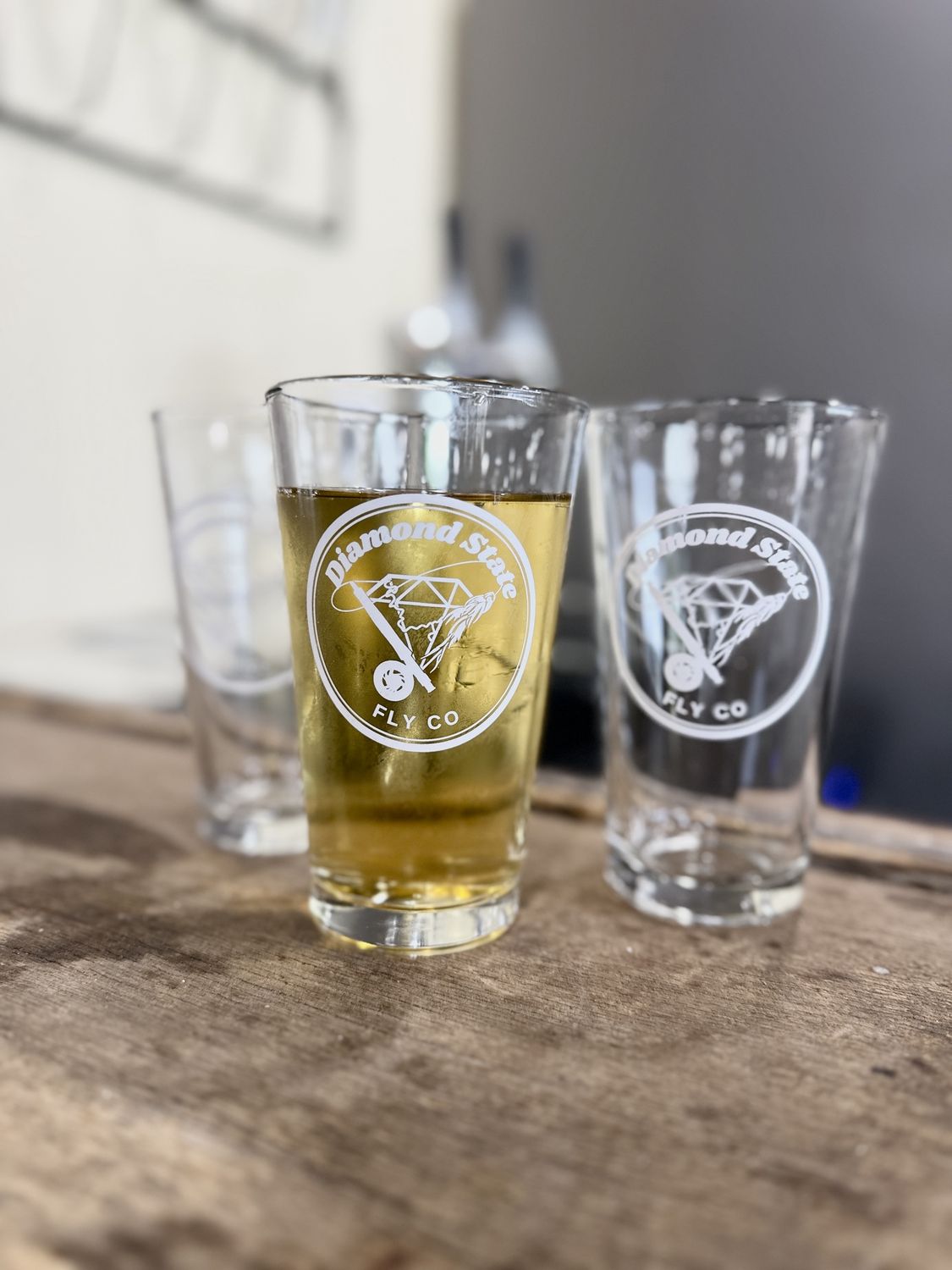 Diamond State Pilsner Glass