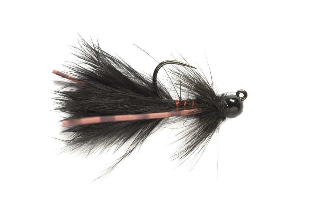 Tungsten Jig Bugger, Color: Black, Size: 8