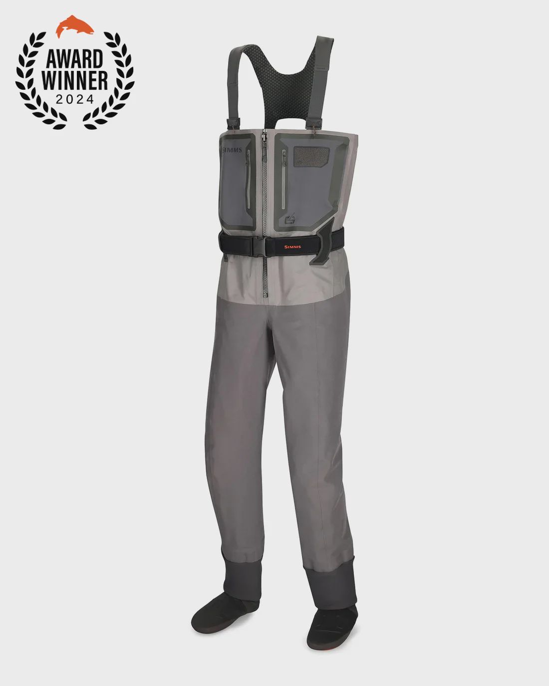 M&#39;s G4Z Wader-Stocking Foot, Color: Slate, Size: L 9-11