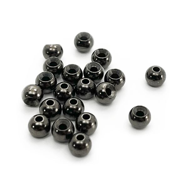 MFC Tungsten Beads, Color: Black Nickle, Size: 1.5