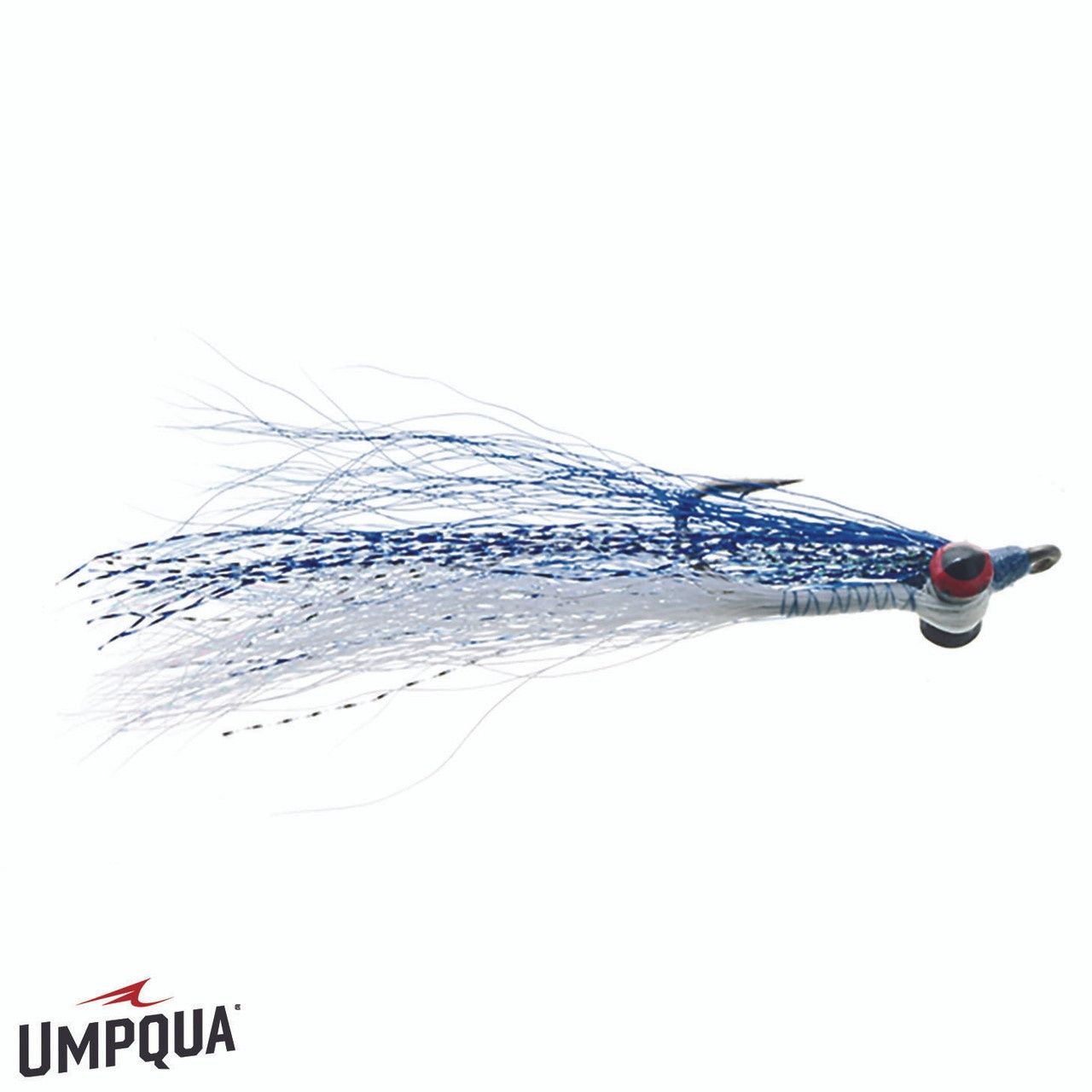 Clouser Minnow, Color: Blue/White, Size: 6