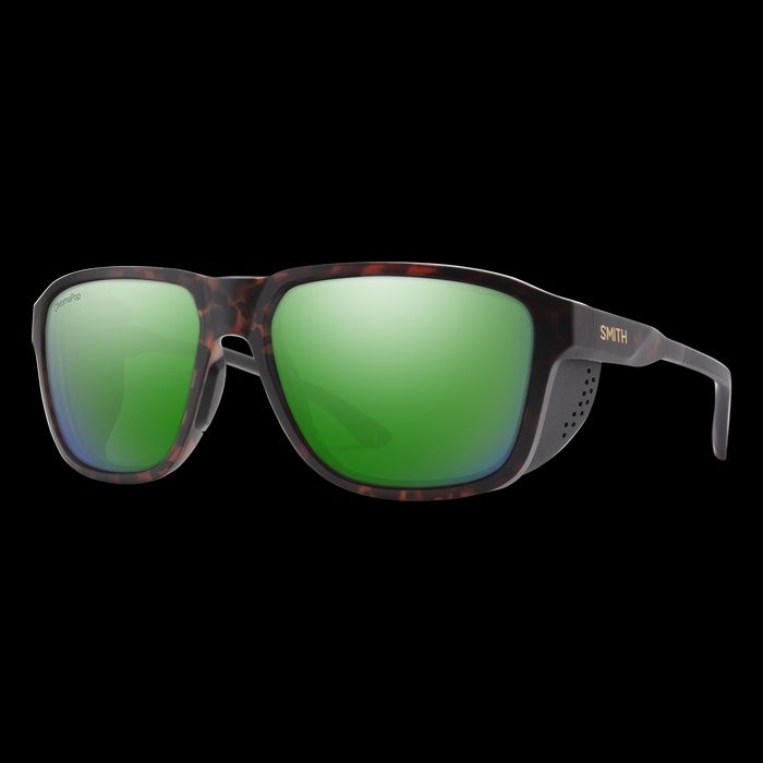 Embark w/ Chromapop, Color: Matte Tortoise/Chromapop Polarized Green Mirror