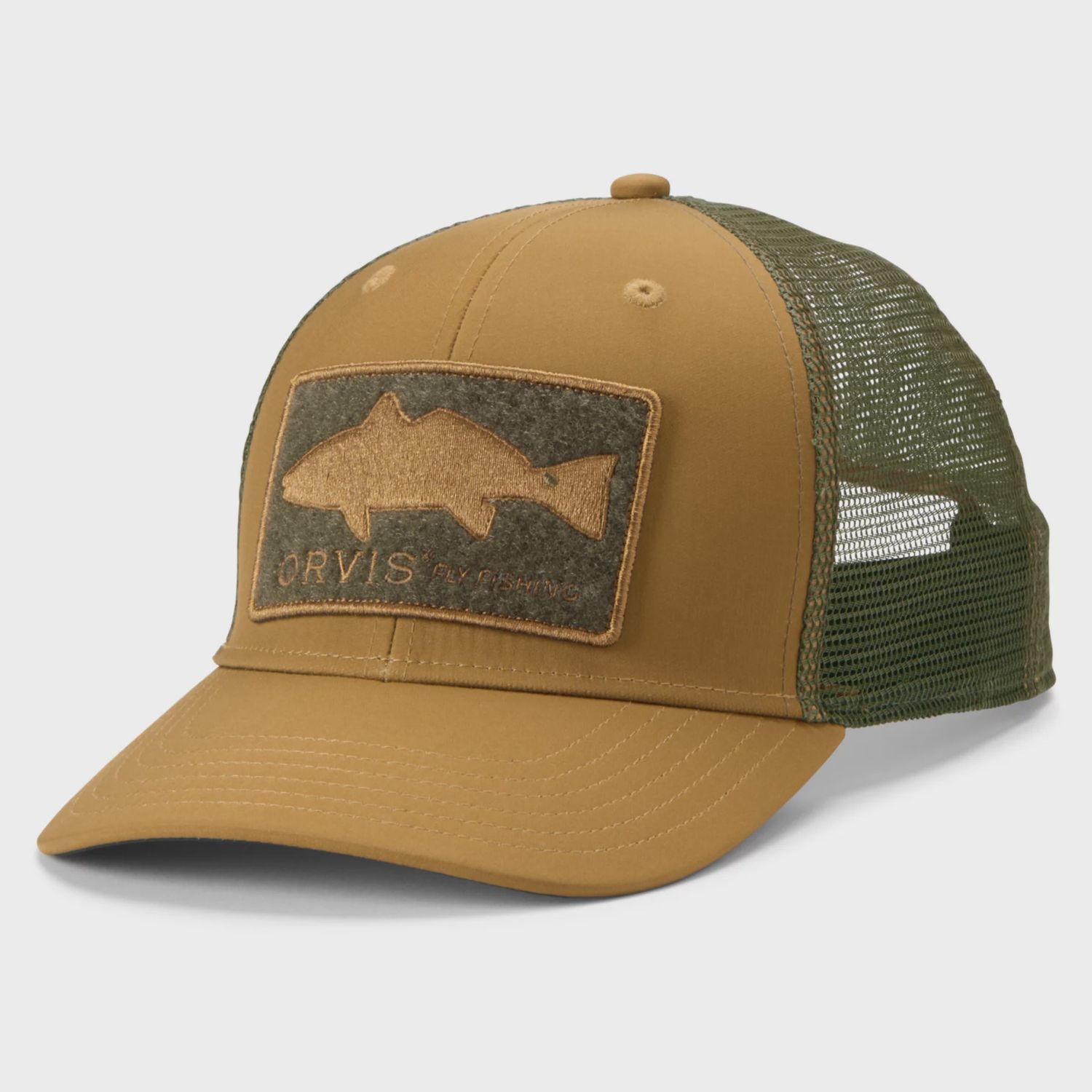 Covert Fish Series Trucker, Color: Field Khaki